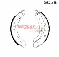 Metzger Autoteile Bremsbackensatz Mg 961 FüR Peugeot C3 CitroËN DS3 C2 1007 16V