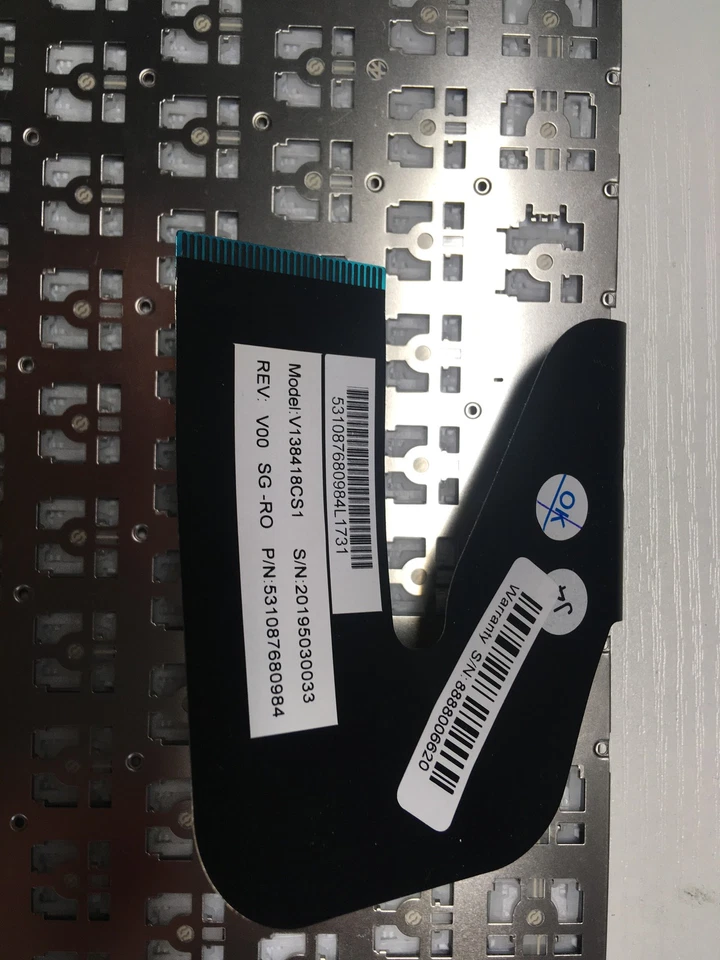 Getac S410 Tastiera De-Sw S410 G1 G2 G3 S410G1 G2 S410G3 - Immagine 3 di 3