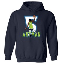 Anthony Edwards Antman 5 Jersey Hooded Sweatshirt Hoodie