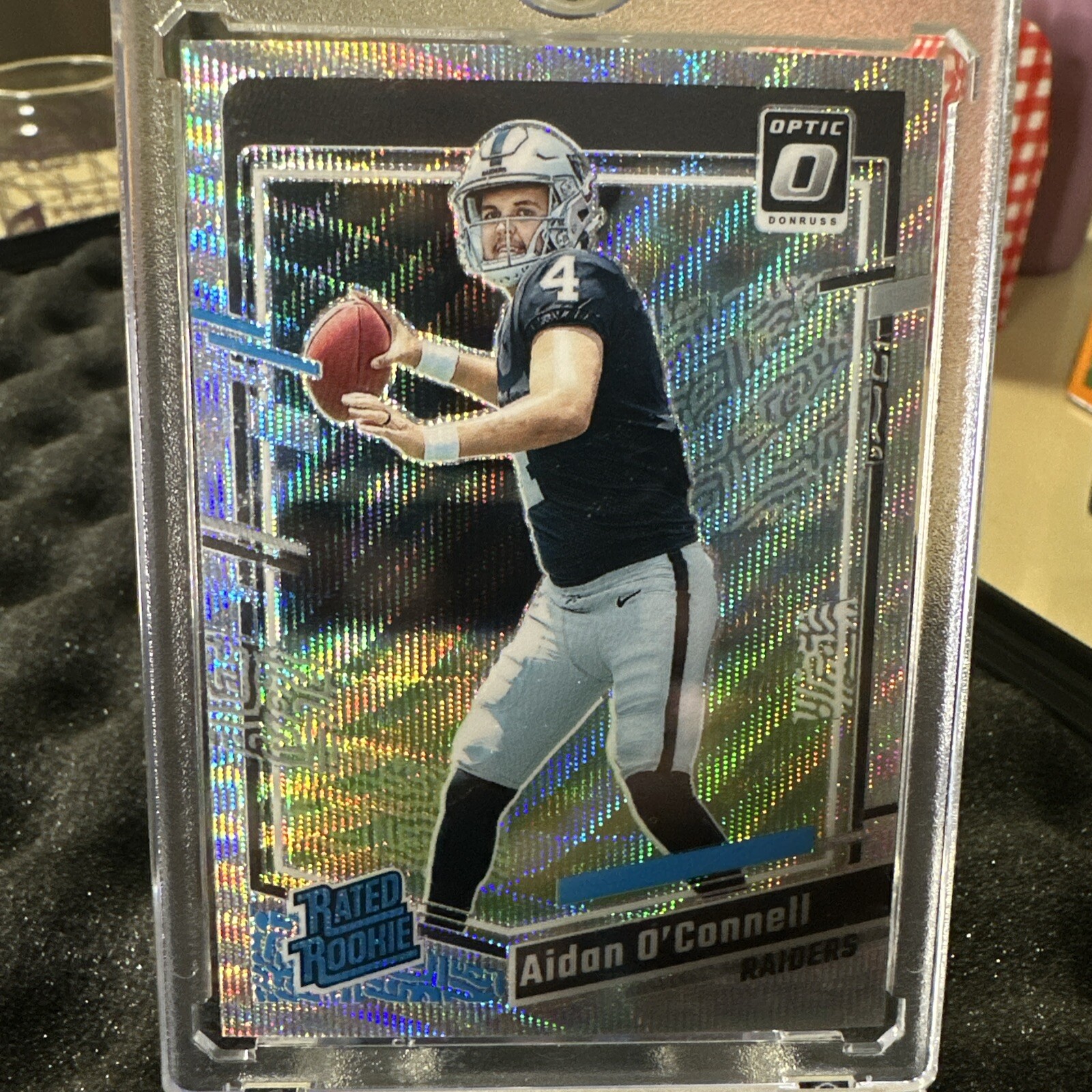 2023 panini donruss optic aidan o'connell 258 /300 Wave