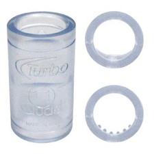 Turbo Quad2 Finger Inserts  Ice/Clear  10 Pack  Glue
