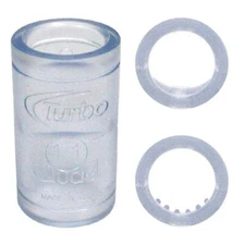 Turbo Quad2 Finger Inserts | Ice/Clear | 10 Pack + Glue