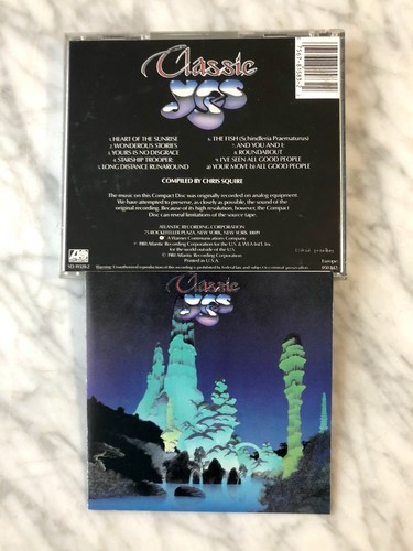 Yes Classic Yes CD TARGET ERA! JAPAN Atlantic SD 19320-2 Jon Anderson RARE! - Picture 4 of 4
