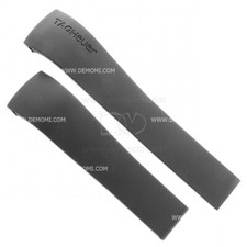 Tag Heuer Cinturino Monaco FT6005 Caucciù Nero 22/18,  WV2110  CW2111 CW2113.