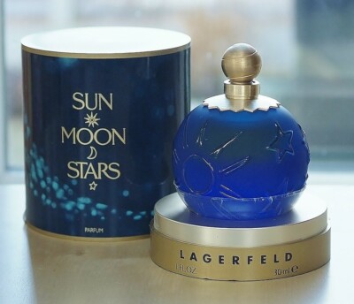 Vintage  SUN MOON STARS by KARL LAGERFELD  splash PURE PARFUM 1 oz 30 ml  HUGE