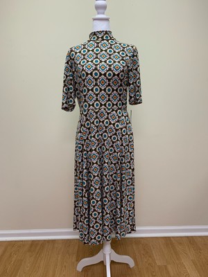 NWT Donna Morgan GEO Printed Dress Size 8