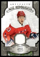 2019-20 Upper Deck Artifacts NHL Remnants Relics Jakub Vrana Washington Capitals