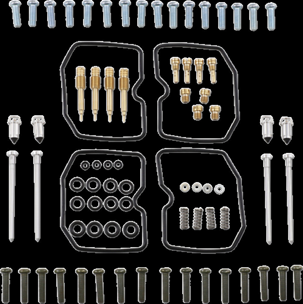 Parts Unlimited Carburetor Rebuild Kit FOR KAWASAKI ZX1100F1 1996