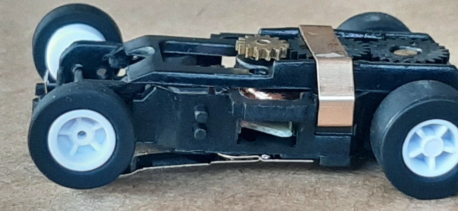 3 NOS Auto World Ultra G Long Wheelbase Xtraction HO Slot Car Chassis