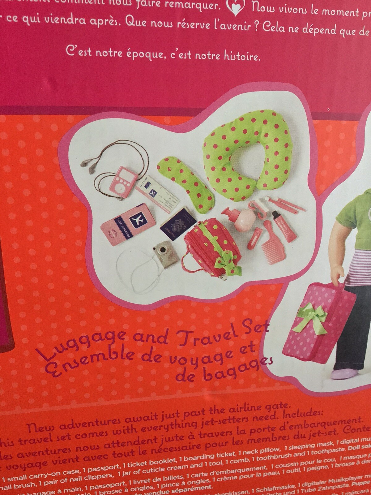 Our Generation 18&rdquo; Doll Luggage & Travel Set New In Box American Girl