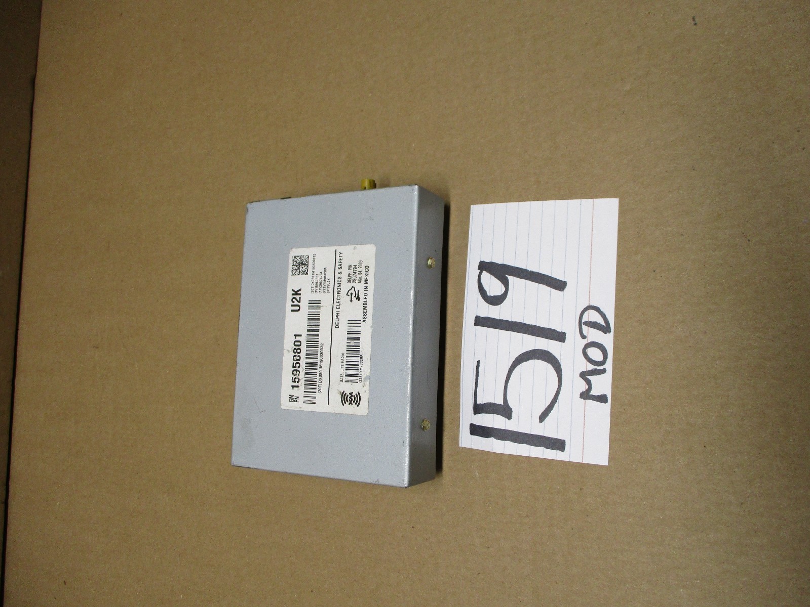 06 07 08 09 10 11 12 13 Impala XM Satellite Control Module Computer #1519-MOD 