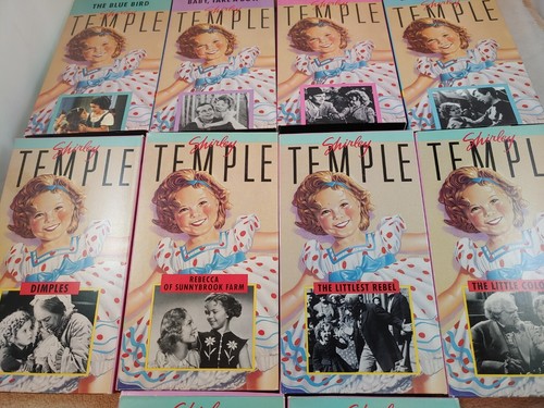 Vintage Shirley Temple 14 VHS Lot (VHS, 1980's) Playhouse Video - Picture 5 of 6