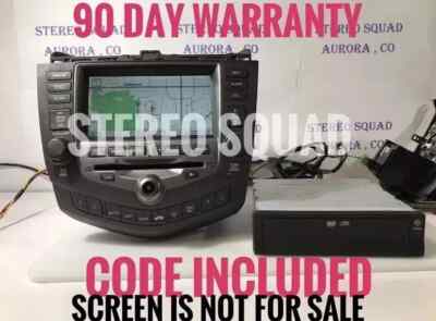 05-07 Odyssey 39540-SHJ-A010-M1 GPS Navigation Navi Disc Drive DVD ROM  HO383A 