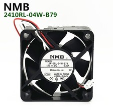 NMB 2410RL-04W-B79 6025 12V 0.35A 6CM 3-pin Double Ball Server Fan