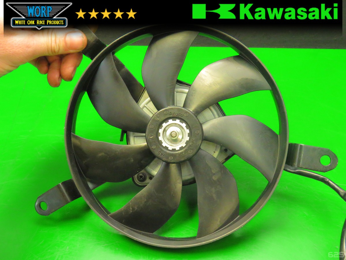 2011 Kawasaki Ninja 1000 OEM Radiator Fan Assembly for sale