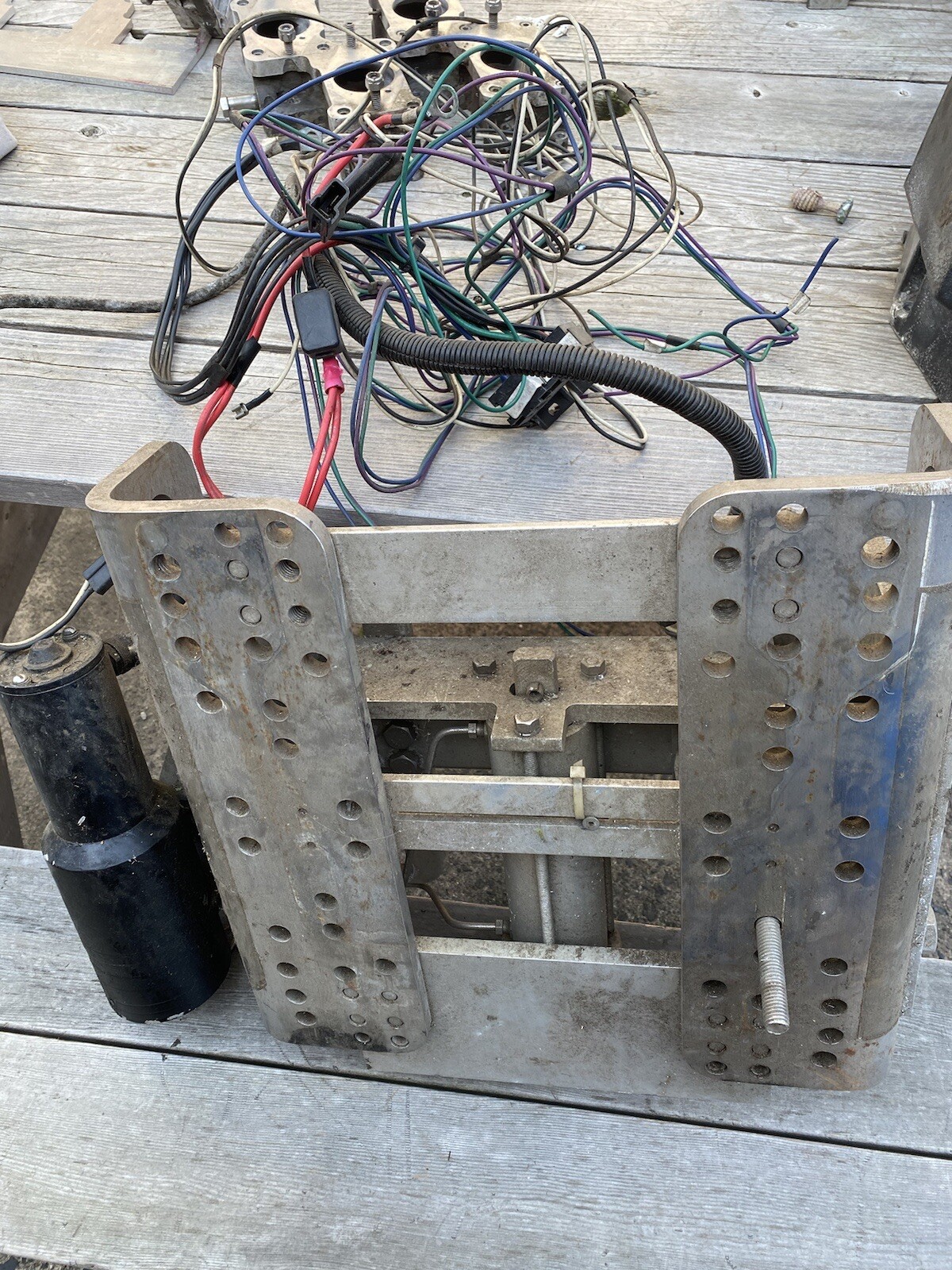 Cmc Stainless Steel 6 Inch Hydraulic Jack Plate eBay