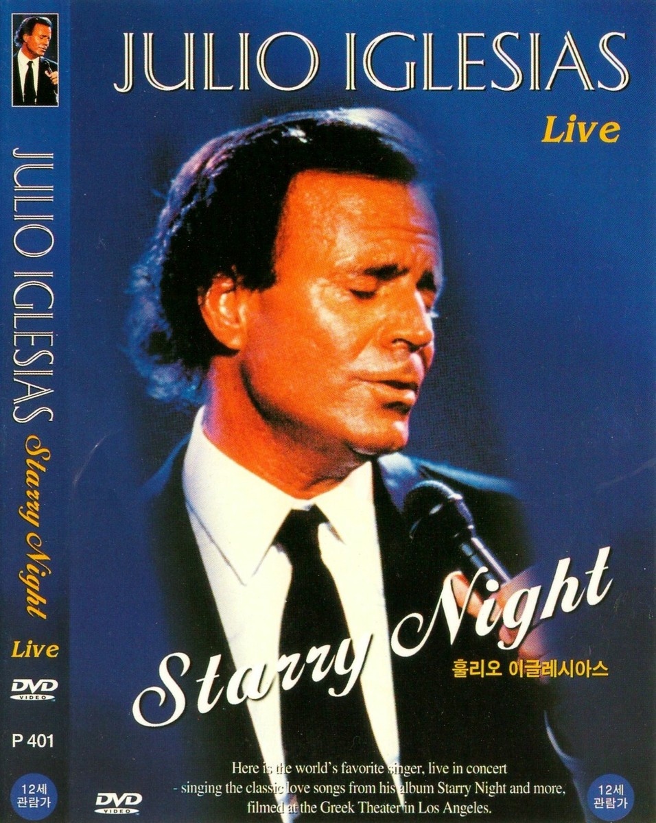 その他 Starry Starry Night [DVD] Julio Iglesias Starry Night All Region DVD for sale online