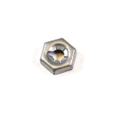 (100 pcs) 1/8" SELF THREADING NUT, THREAD CUTTING