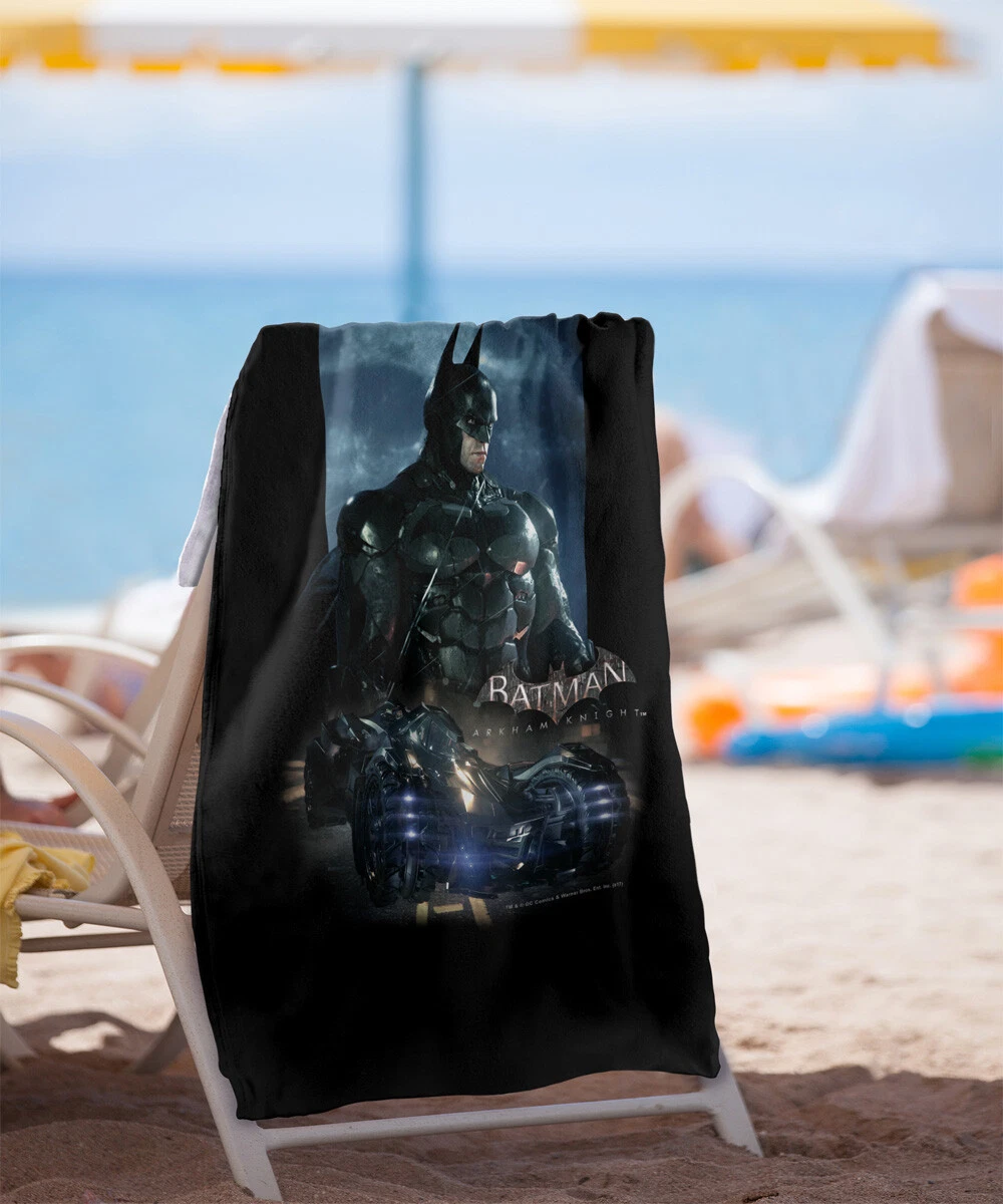 Batman Arkham Knight Batmobile Officially Licensed Beach Towel 30"x60"