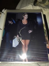 Michelle Mccool Signed Sexy Candid Photo Wwe Wwf 8x10 Undertaker Wife