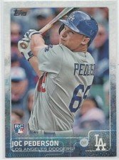 2015 Topps Series 1 Baseball #192 Joc Pederson CHICAGO CUBS Rookie Card 17. rookie card picture
