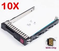 10X for HP G8 Gen8 651687-001 SFF 2.5" HDD Tray Caddy 651699 DL380p DL388 DL360p