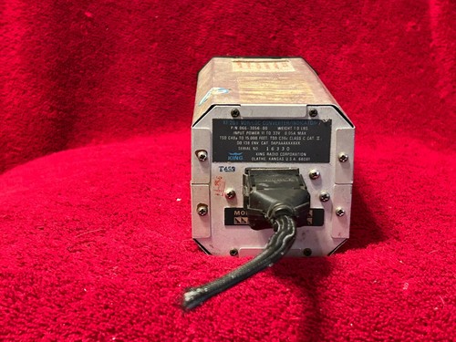 KING KI 208 VOR/LOC CONVERTER INDICATOR P/N 066-3056-00 WITH CONNECTOR - Picture 3 of 7