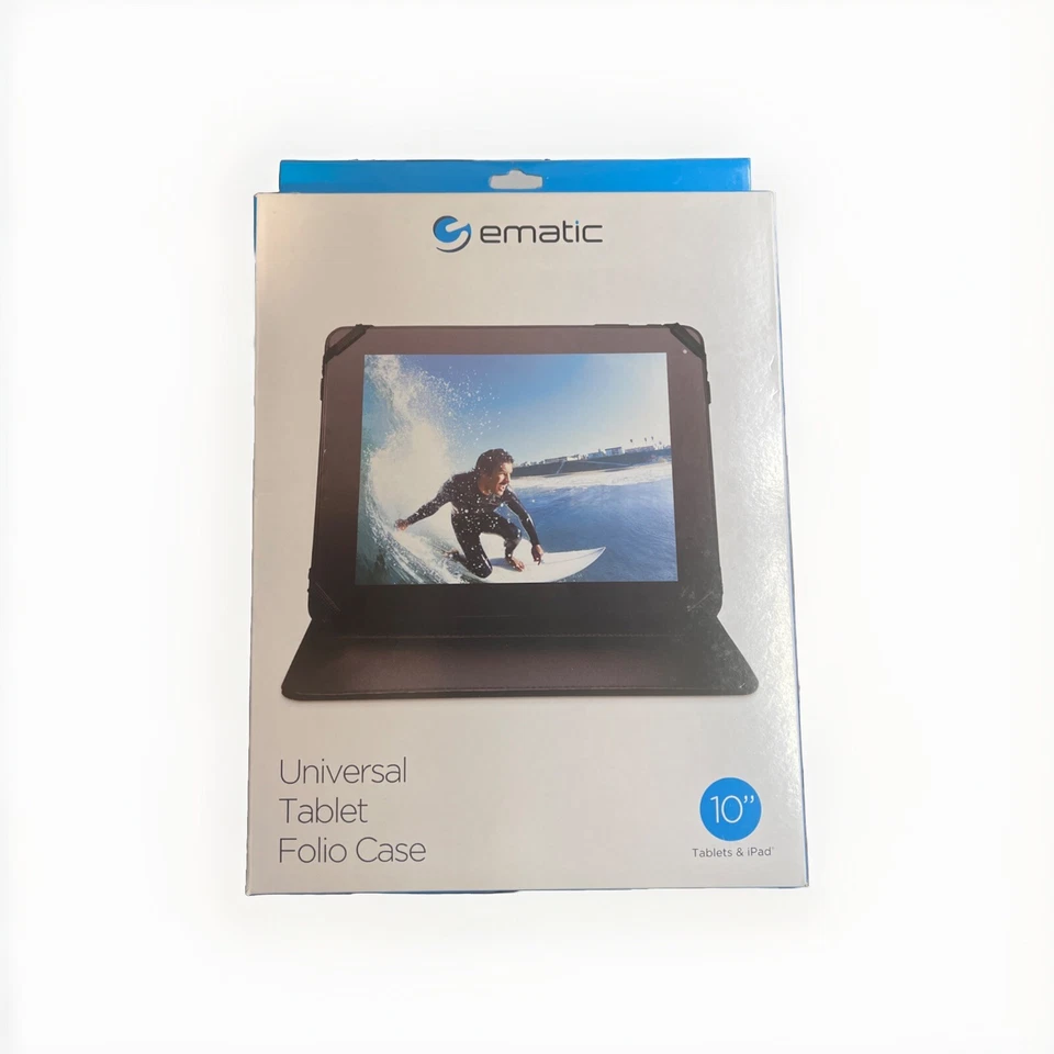 Ematic Universal Tablet Folio Case for 10-Inch Tablets and iPad - Image 4 of 4