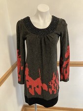 Axyeh Long Sleeve Sweater Dress Small Disney