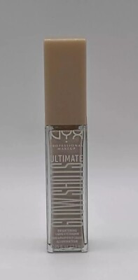NEW NYX Ultimate Glow Shots Liquid Eyeshadow Highkey Lychee Full SZ 7.5ml/0.25oz
