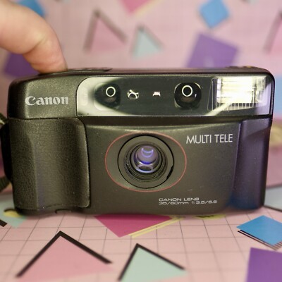 Half Frame Canon Autoboy Prima TELE 6 / Sure Shot Multi Tele 35mm