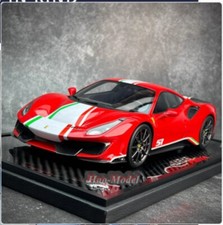 BBR 1:18 Ferrari 488 Pista Piloti Resin Diecast Model Car Collection adults Gift