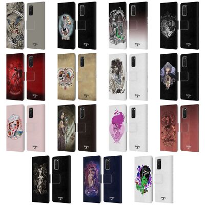 OFFIZIELLE ALCHEMY GOTHIC FRAU BRIEFTASCHE HUELLE AUS LEDER FÜR SAMSUNG HANDYS 2
