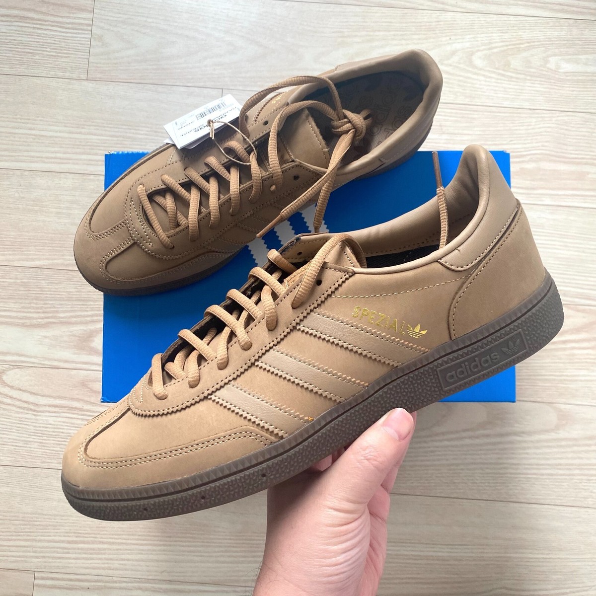 adidas Handball Spezial Cardboard Brown Desert Mens Womens
