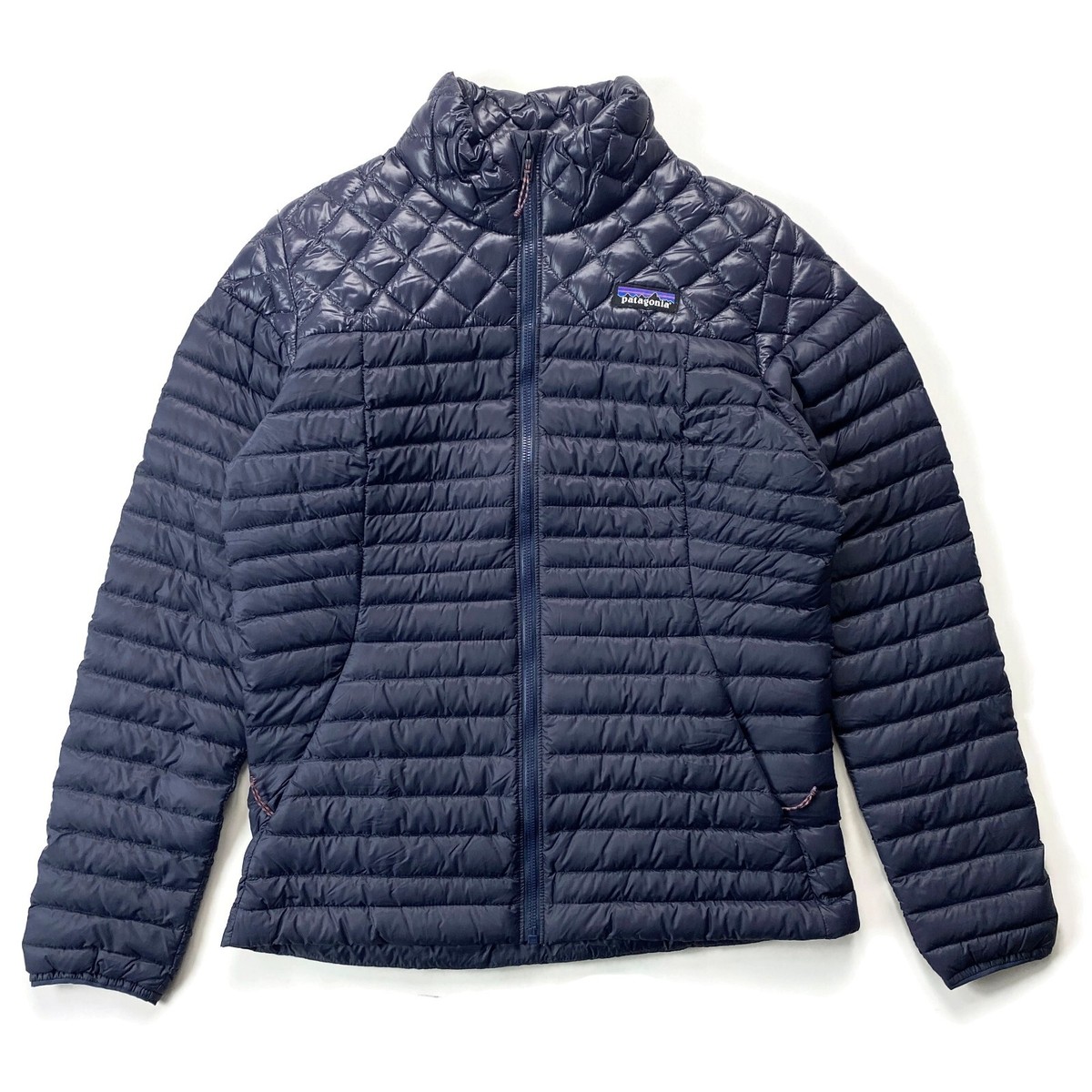 【極美品】patagonia AlpLight Down Jacket NAVY Patagonia AlpLight Down Jacket Womens Small Blue S $299 Full Zip