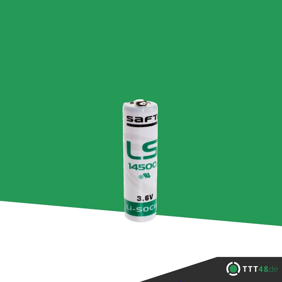 4 x Saft Lithium Batterie AA Mignon LS 14500 3,6V 2600mAh 2,6Ah + Box - Bild 2 von 2