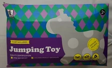 Bouncy Horse Hopper, Inflatable Jumping Horse, Kids Hopping Toys, One size GREY