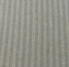 Stanford Stripe Fabric Duck Egg French Linen Double Width 280cm Curtains Cushion
