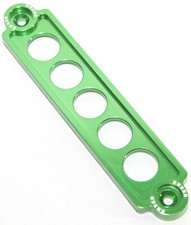 Green Billet Aluminum Battery Tie Down For 2002-2005 Honda Civic Si Hatchback 3d Green Billet Aluminum Battery Tie Down For 2002-2005 Honda Civic Si Hatchback 3d