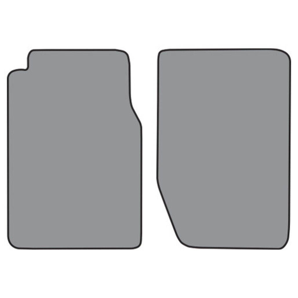 Floor Mats for 1963-1964 Jeep J-220 (JE268F) 2Pc