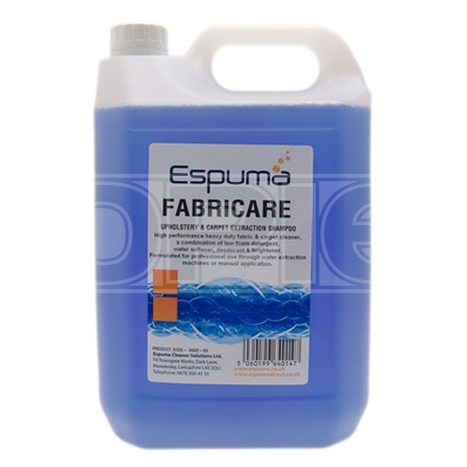 Fabricare Upholstery Cleaner - 5 Litres - Concentrated - Espuma 0442-05
