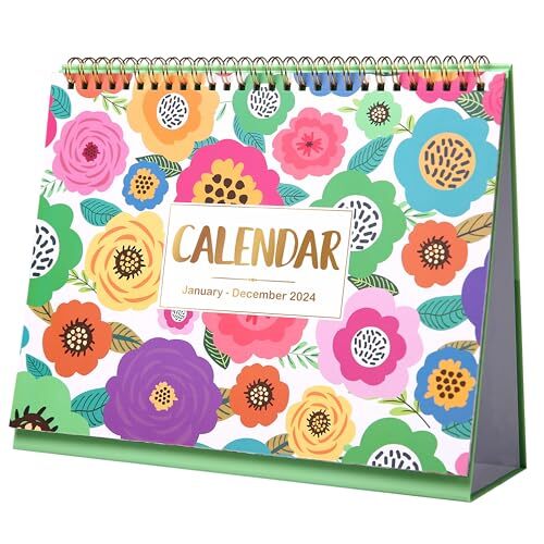 Desk Calendar 2024 2024 Desk Calendar Standing Flip 2024 Desktop