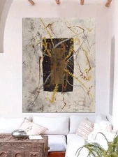 Mark Little Professional￼￼ Artist Painting 81” X 62”(6ft. 9in)Abstract Modern