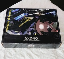New Dls X-d40 4 Channel Amplifier Rare
