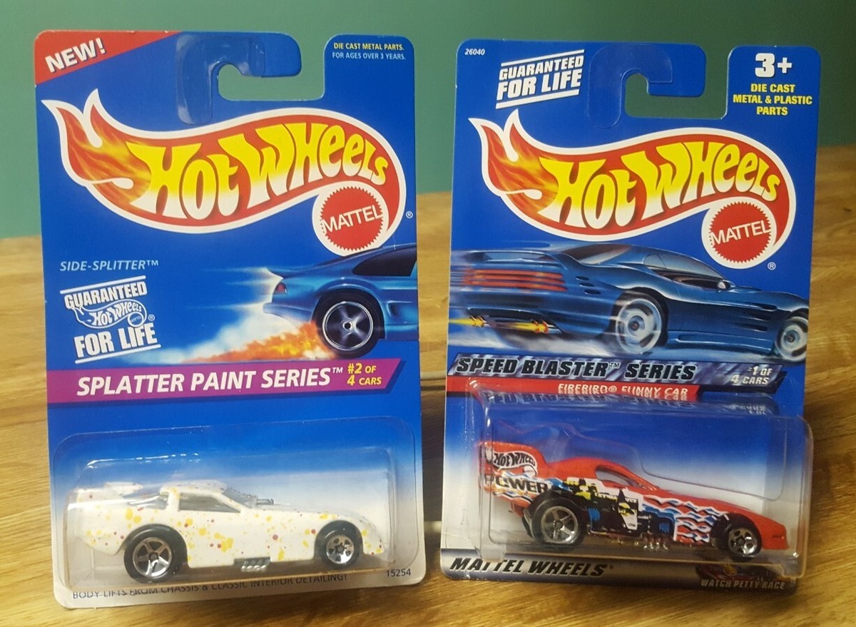 Hot Wheels Firebird Funny Car Splatter Paint Series & Speed