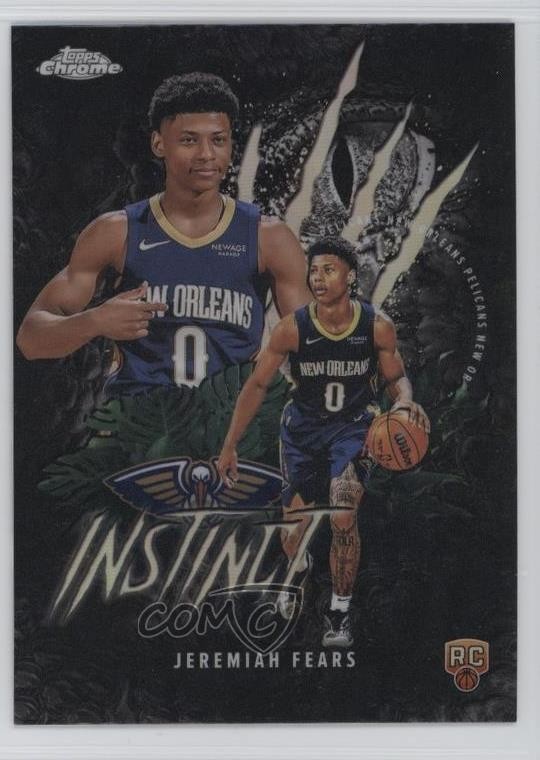 2025-26 Topps Chrome Instinct Refractor Jeremiah Fears #INS-17 19l7