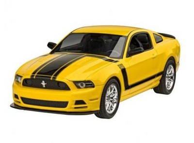 Revell 07652 2013 Ford Mustang Boss 302 Bausatz Level 4 1:25