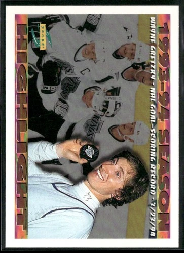 1994-95 Score #241 Wayne Gretzky Platinum 1Q