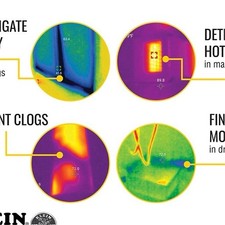 Klein Tools Thermal Imaging Camera for iOS, 10,800 Pixel Sensor, -20 C to 400 C