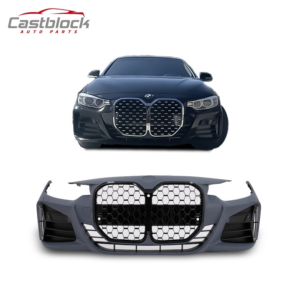 Fit 2014-2020 BMW F32 F36 4 Series 428i Facelift Front Bumper Kit